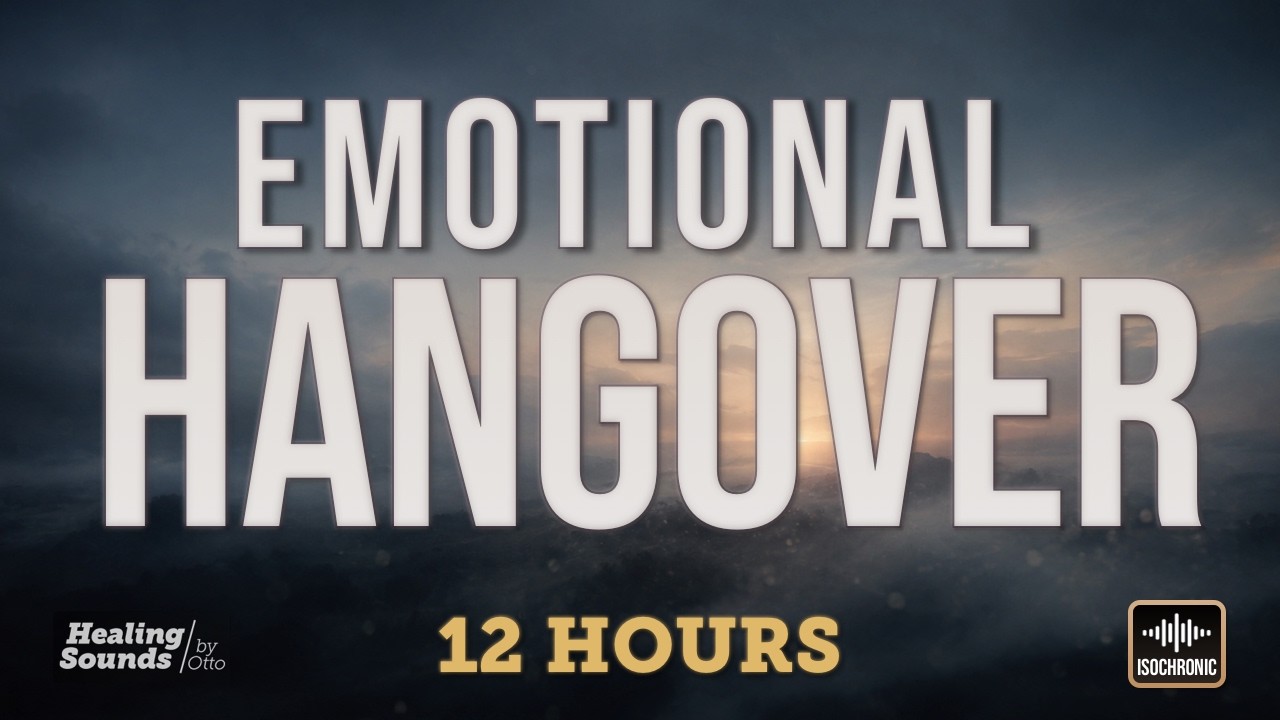 Release the Weight of a Hard Day 🌧️ | Emotional Hangover | 12 HOURS + BLACK SCREEN | Sleep Noise
