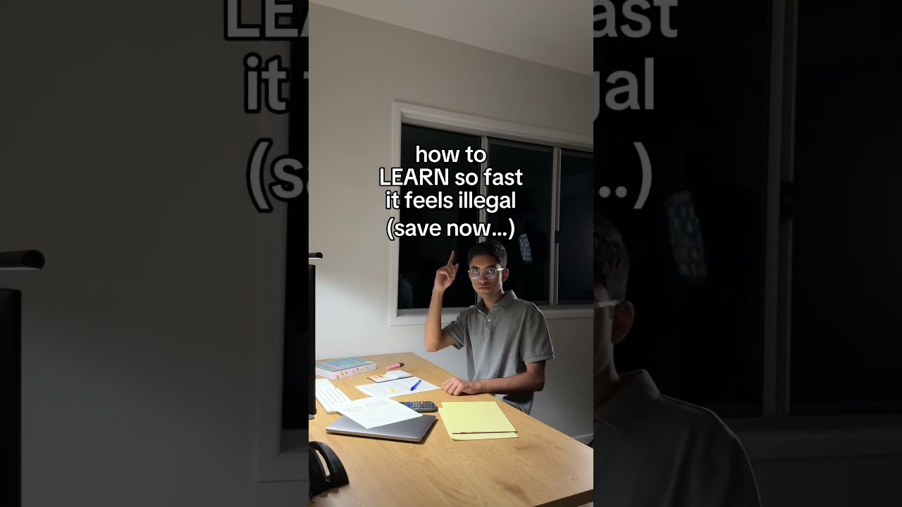 🚨 LEARN so fast it feels ILLEGAL (read comments)