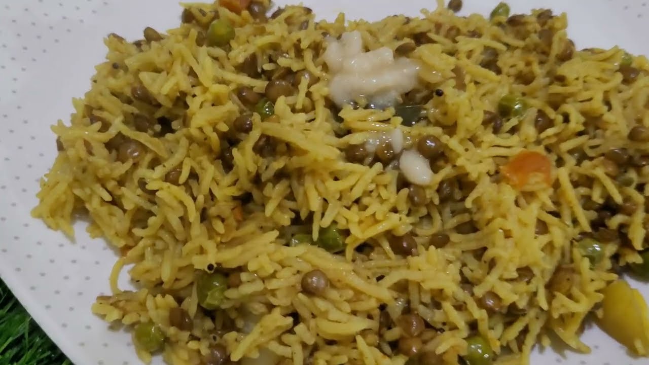 मसूर पुलाव | MASOOR PULAO 
