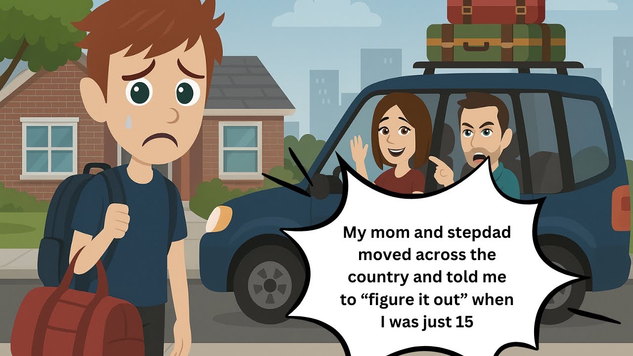 My mom and stepdad moved across the country and told me to “figure it out” when I was just 15