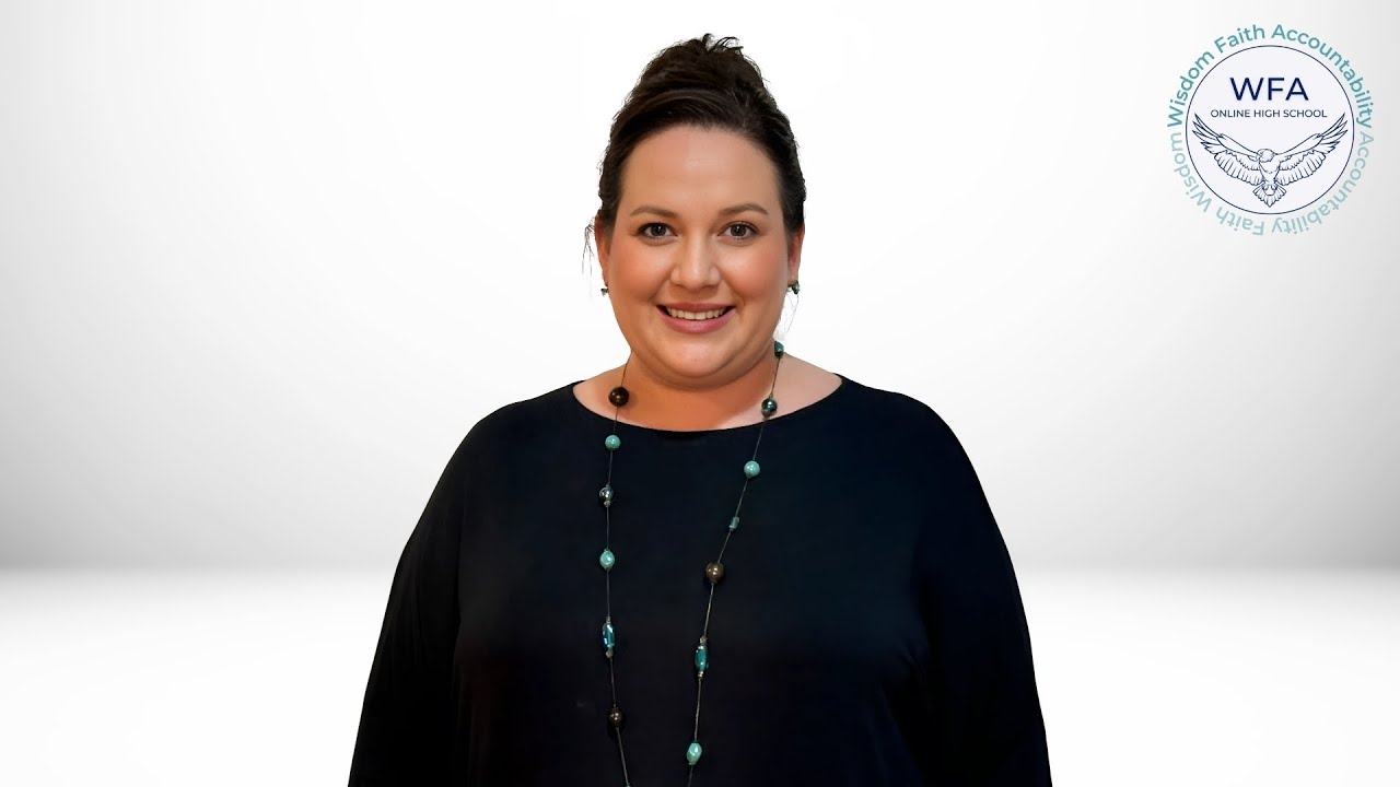 Deputy Principal | Michelle Agenbag | WFA Online High School Announcement Video