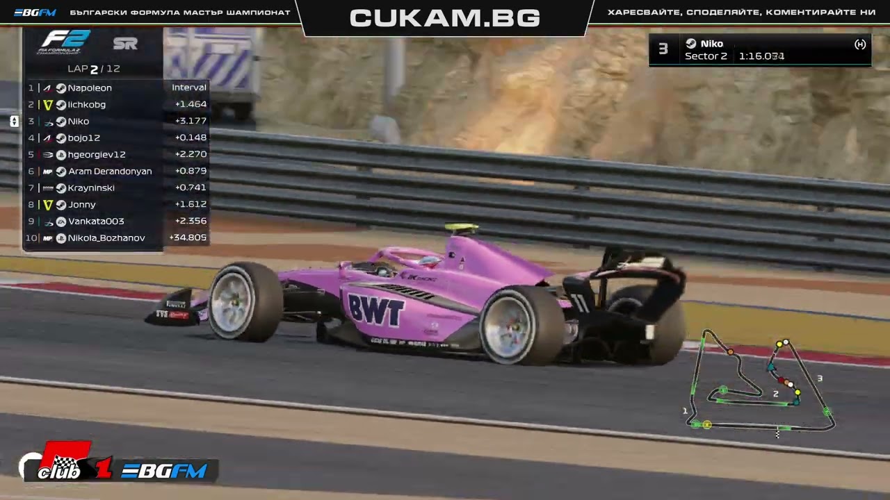 SIMRACING.BG | BGFM 2026 GP of Bahrain - Round 2/9