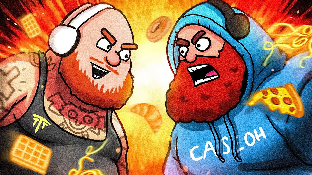 TIM VS CASEOH FOOD WAR