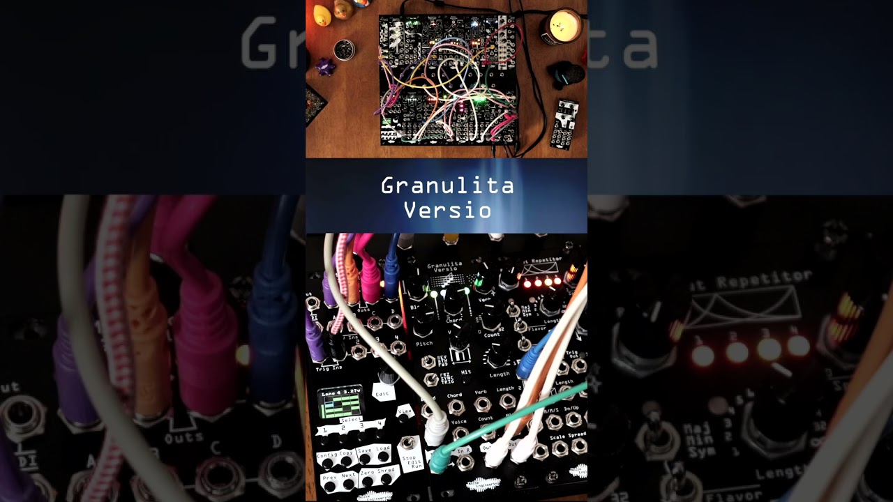 Модуль эффектов Granulita Versio и прошивка | Noise Engineering #eurorack