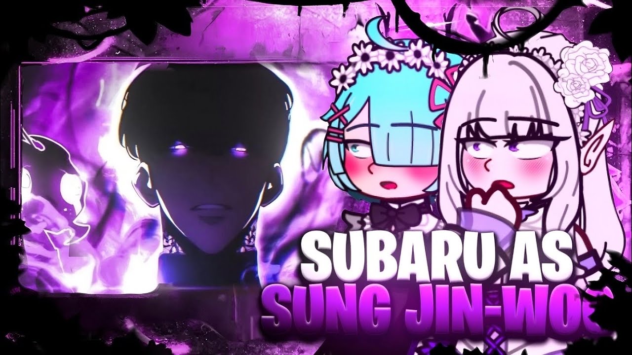 Re:Zero react to Subaru As Sung Jin-woo || Solo Leveling - GC (🇺🇸/🇧🇷)