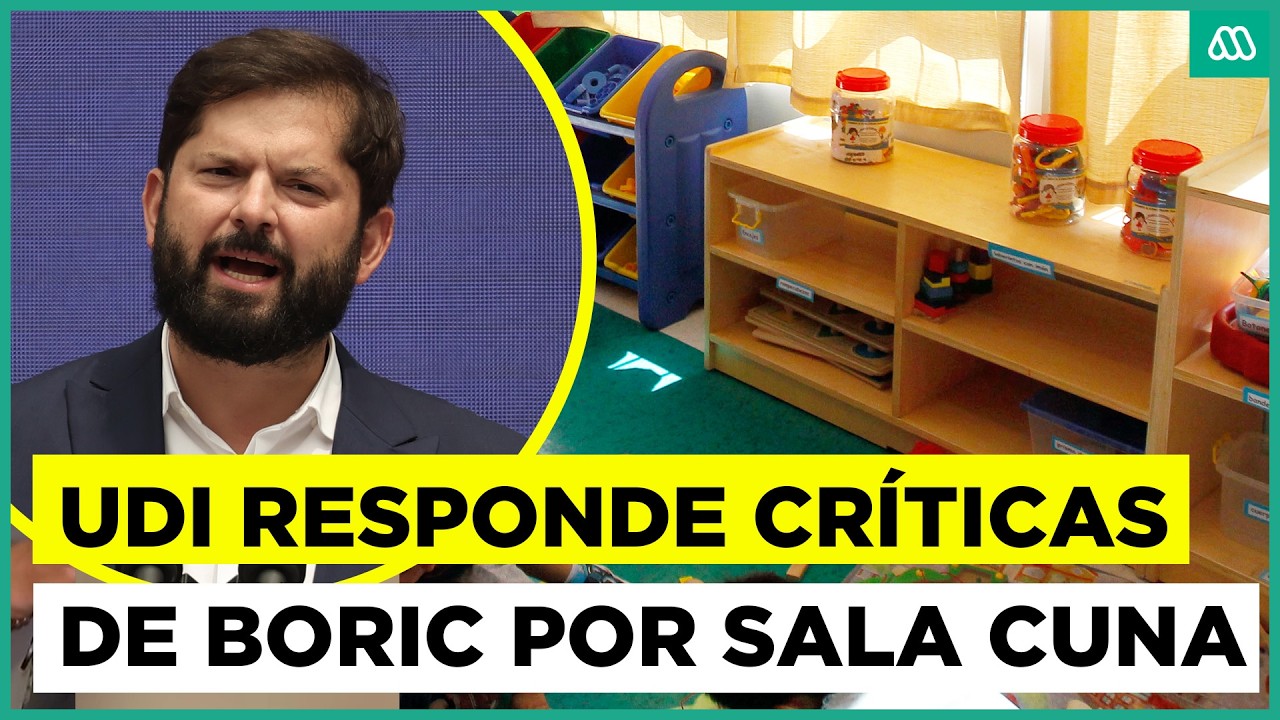UDI responde críticas del presidente Boric por proyecto de sala cuna universal