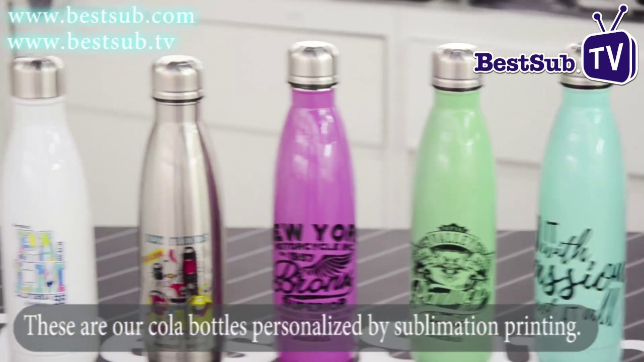 Sublimation Stainless Steel Cola Bottles