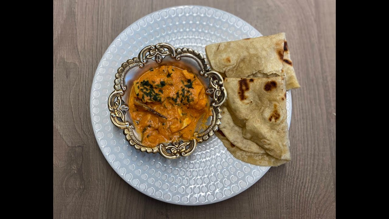 2 RICETTE  in 1 video :  Butter chicken  & Roti