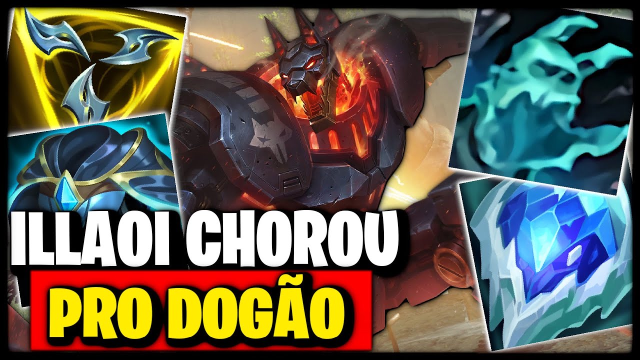 ILLAOI NÃO TANKOU ESSE DOGÃO, NASUS VS ILLAOI | League of Legends |