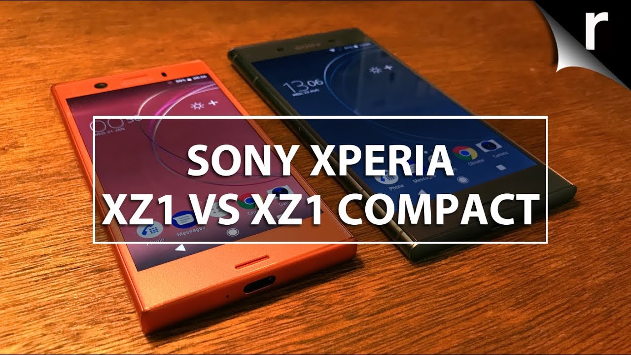 Sony Xperia XZ1 vs XZ1 Compact: Little versus large