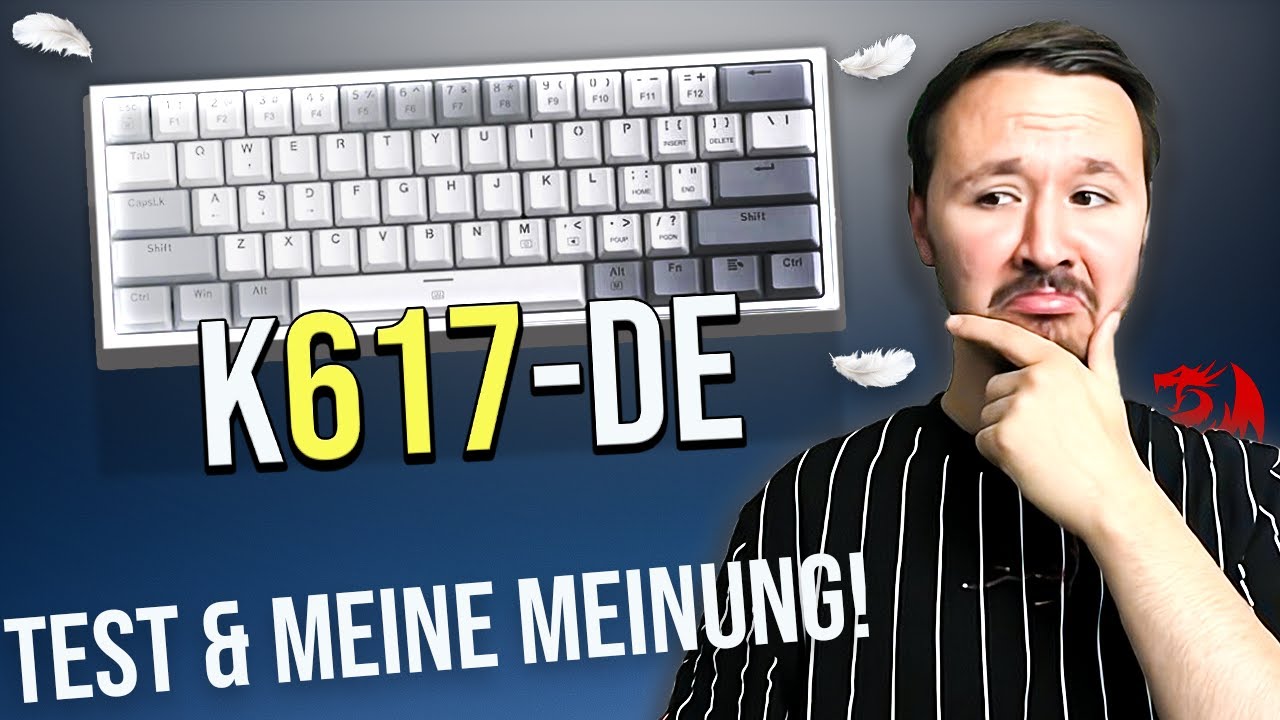 REDRAGON K617-DE – Die beste Budget-Gaming-Tastatur 2025?😯 I TEST