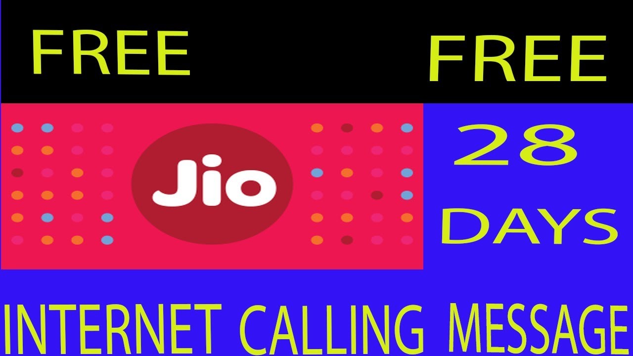JIO  FREE FREE || For 28 days || 💯 % working ||