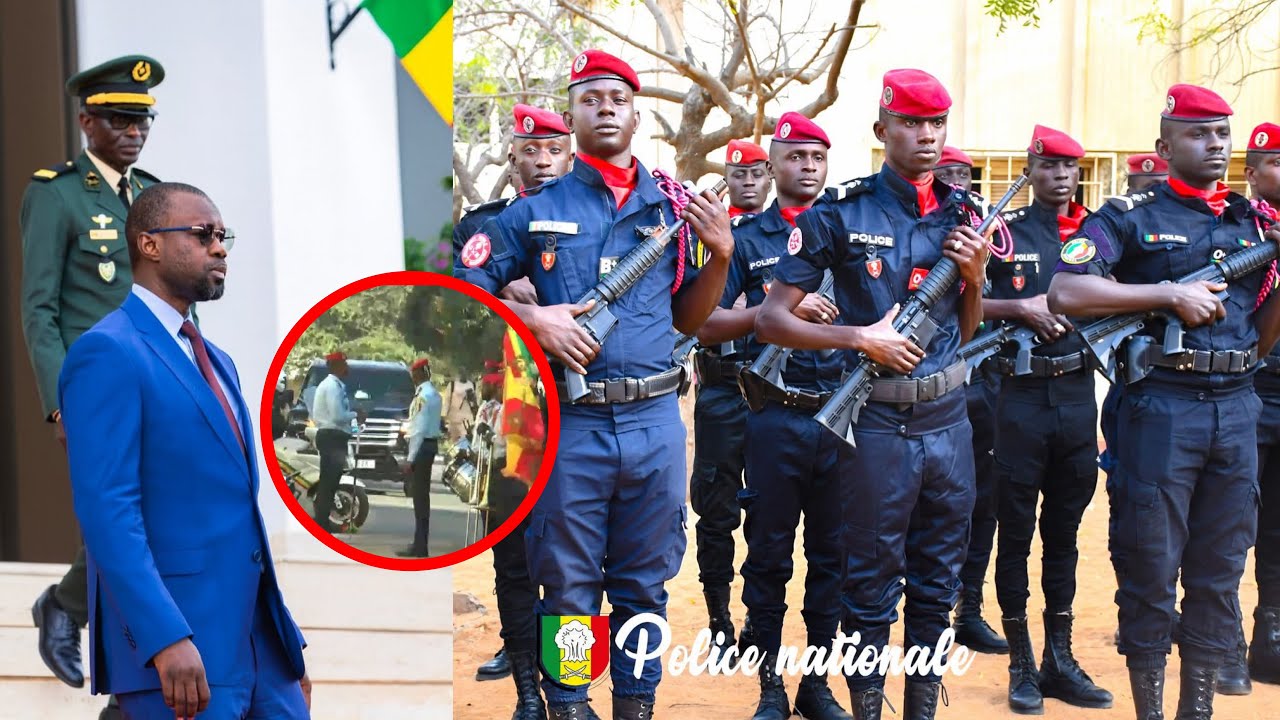 Discours du PM. Ousmane Sonko lors de sa visite à la direction de la formation de la Police National