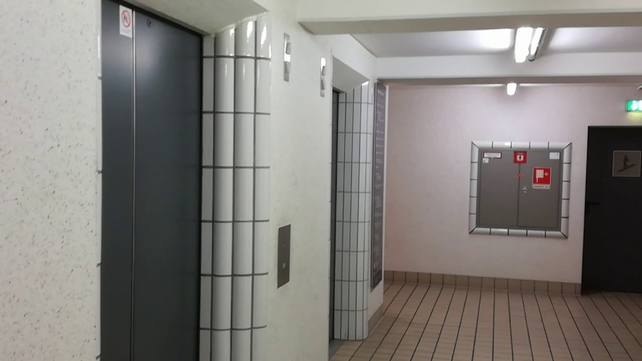 Aufzugstour im Gildehof-Center in Essen (Teil 1)