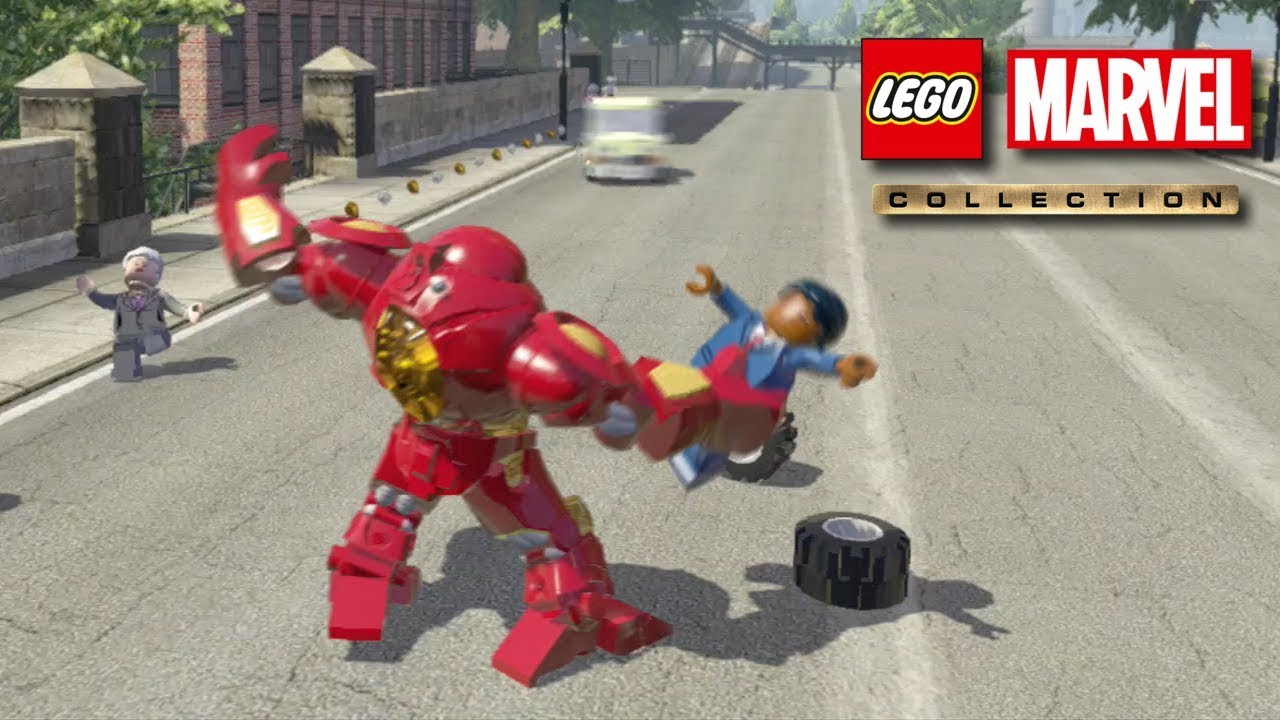 Iron Man (Hulkbuster) Open World Free Roam Gameplay - LEGO Marvel Collection