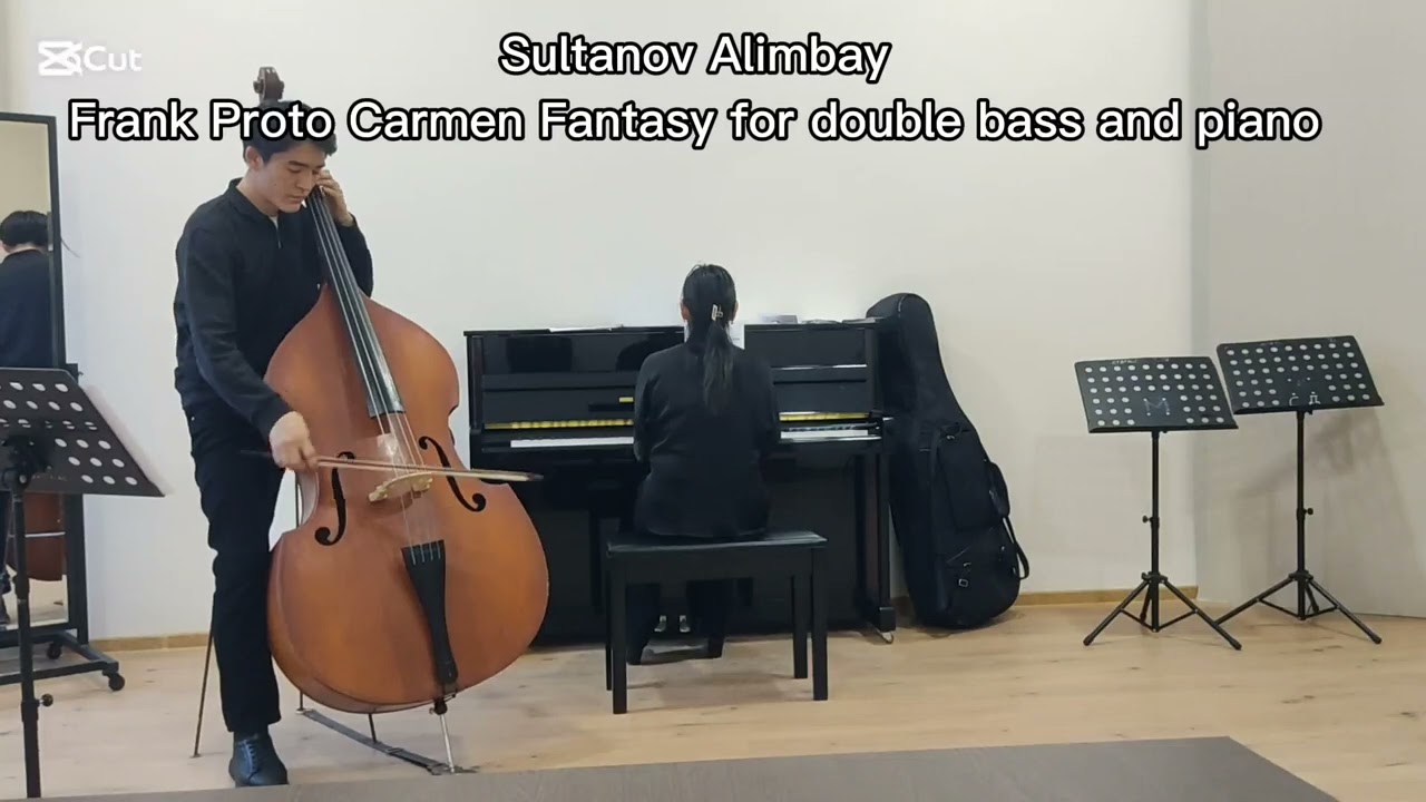Sultanov Alimbay Carmen Fantasy for double bass