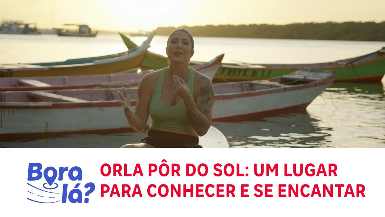 Bora lá? | Orla Pôr do Sol: um lugar para conhecer e se encantar