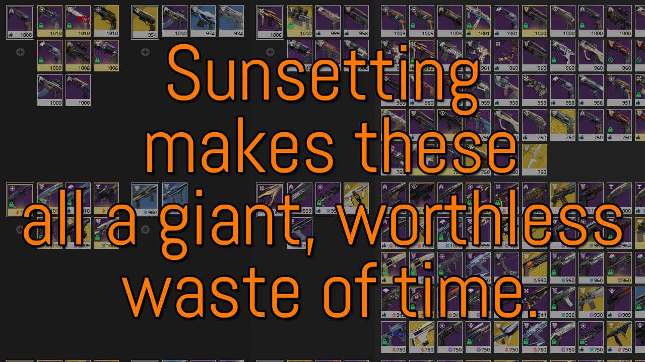 I was wrong about Item Sunsetting.