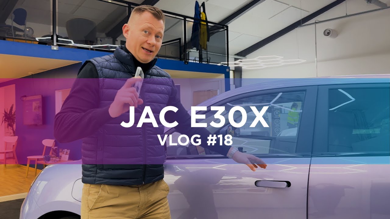 VLOG #18 | Testiss&auml; JAC E30X | pieni auto, suuri hymy