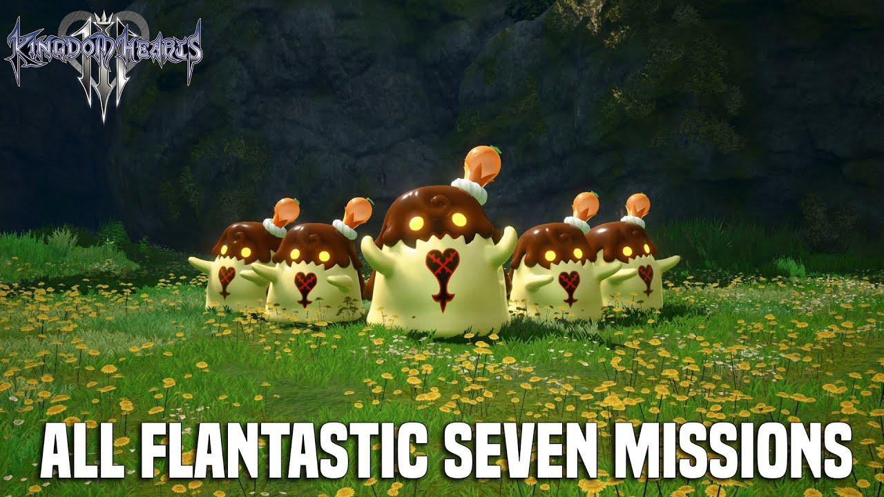 Kingdom Hearts 3 - All Fantastic Seven Mini Game Locations (Required For Ultima Weapon)