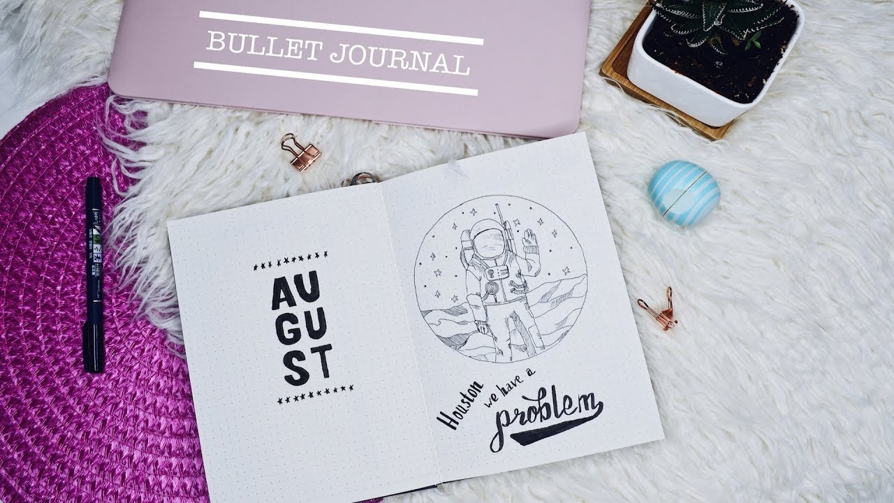 МОЙ ЕЖЕДНЕВНИК Август 2018 | Идеи заполнения  ежедневника| Bullet Journal
