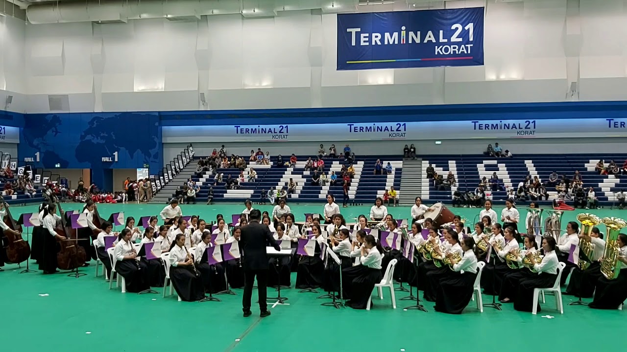 Suranaree Girls Wind Symphony วงโยฯ รร.สุรนารีวิทยา นั่งบรรเลง
