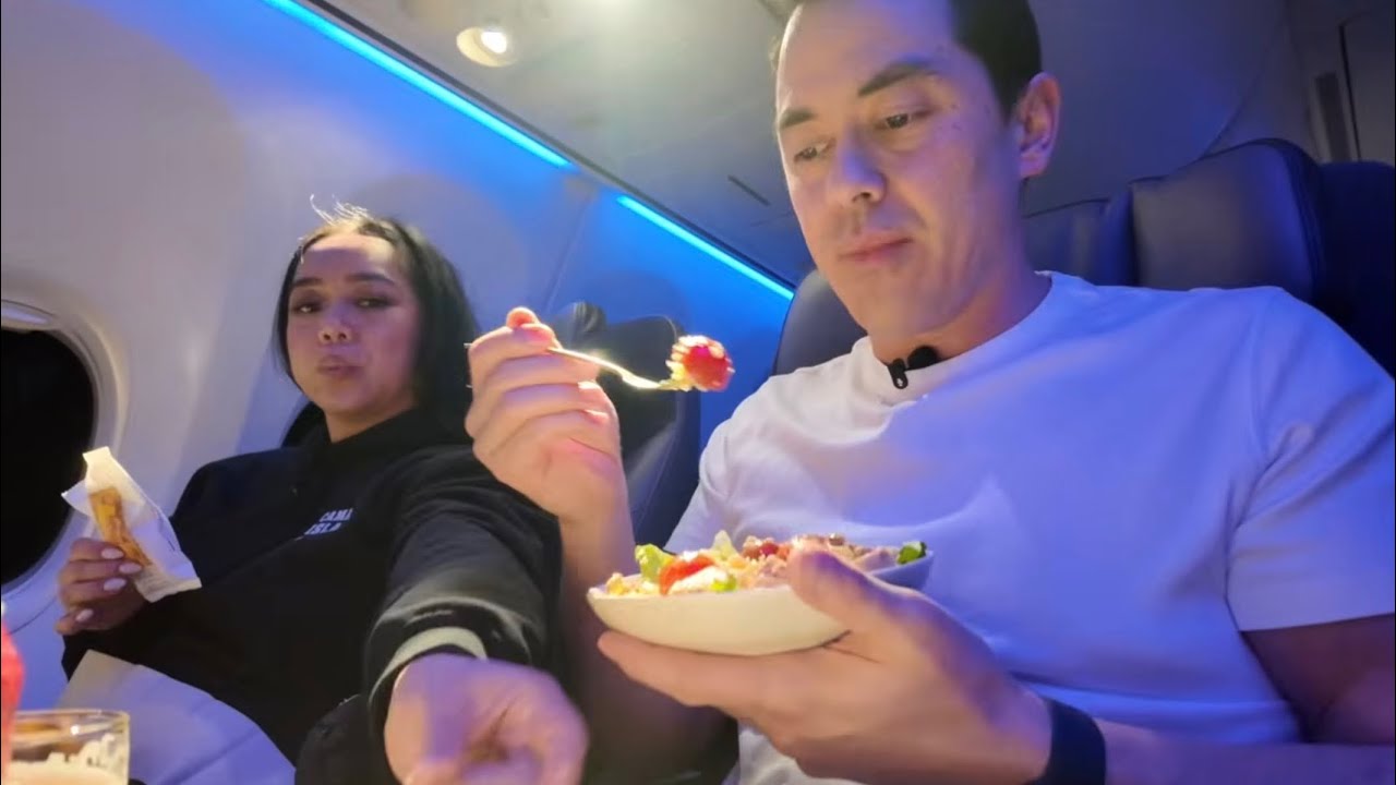 Что я ел в бизнес-классе авиакомпании Alaska Airlines (рейс Лас-Вегас — Сиэтл)