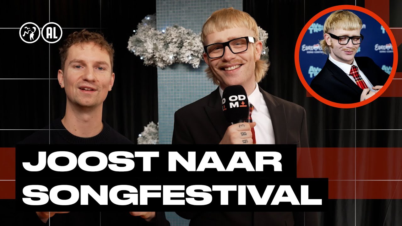 Joost Klein maakt zijn grote droom waar en gaat naar het Songfestival | OP DE MATRIX