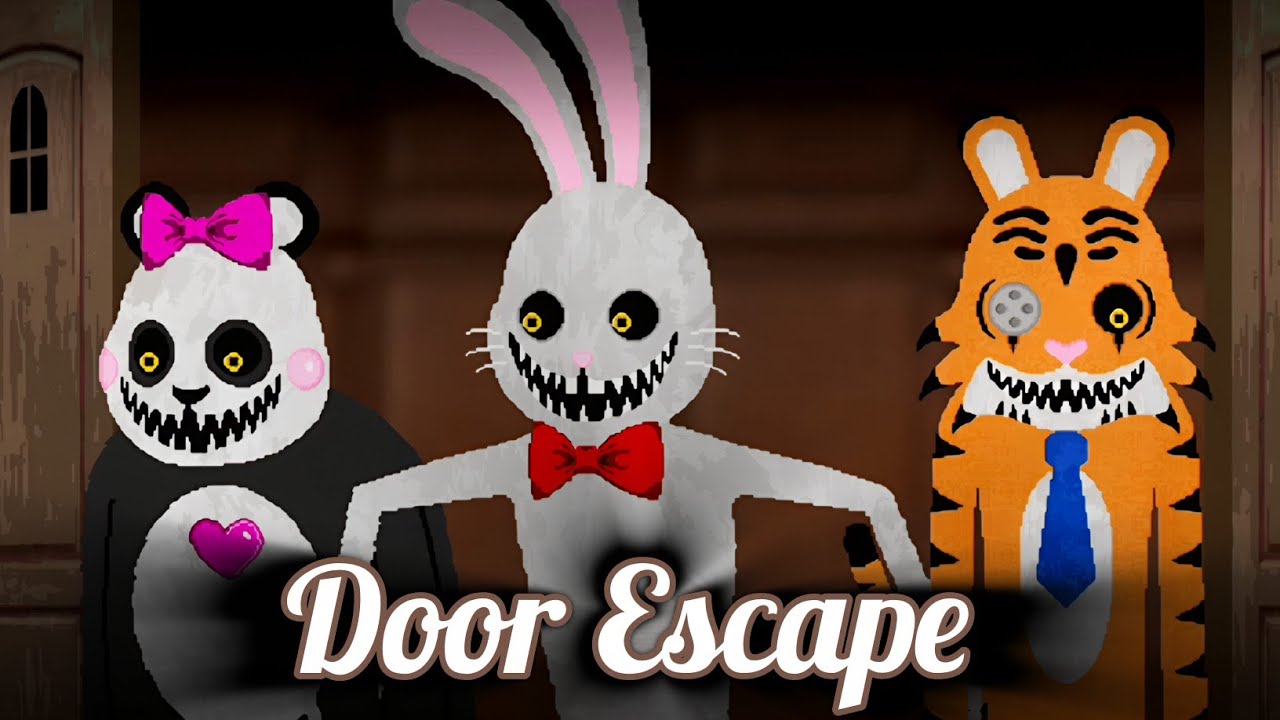 MR HOPPS MANOR ESCAPE | Door Escape Ending Guide | All Badge Locations | Very Hard Mode