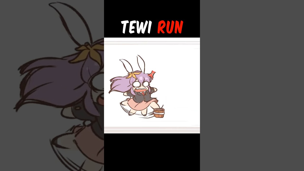 [Touhou Project-Touhou] Tewi RUN #touhou