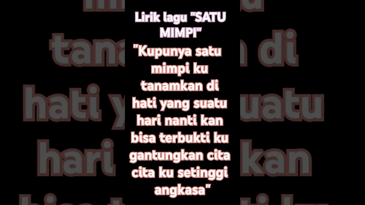 LIRIK LAGU 