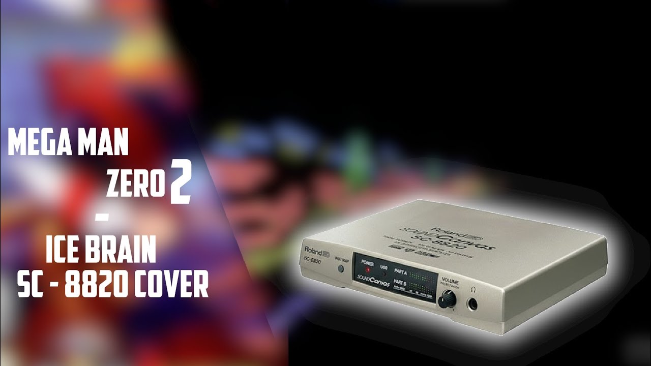 [VGM] Mega Man Zero 2 - Ice Brain - SC-8820 Cover 