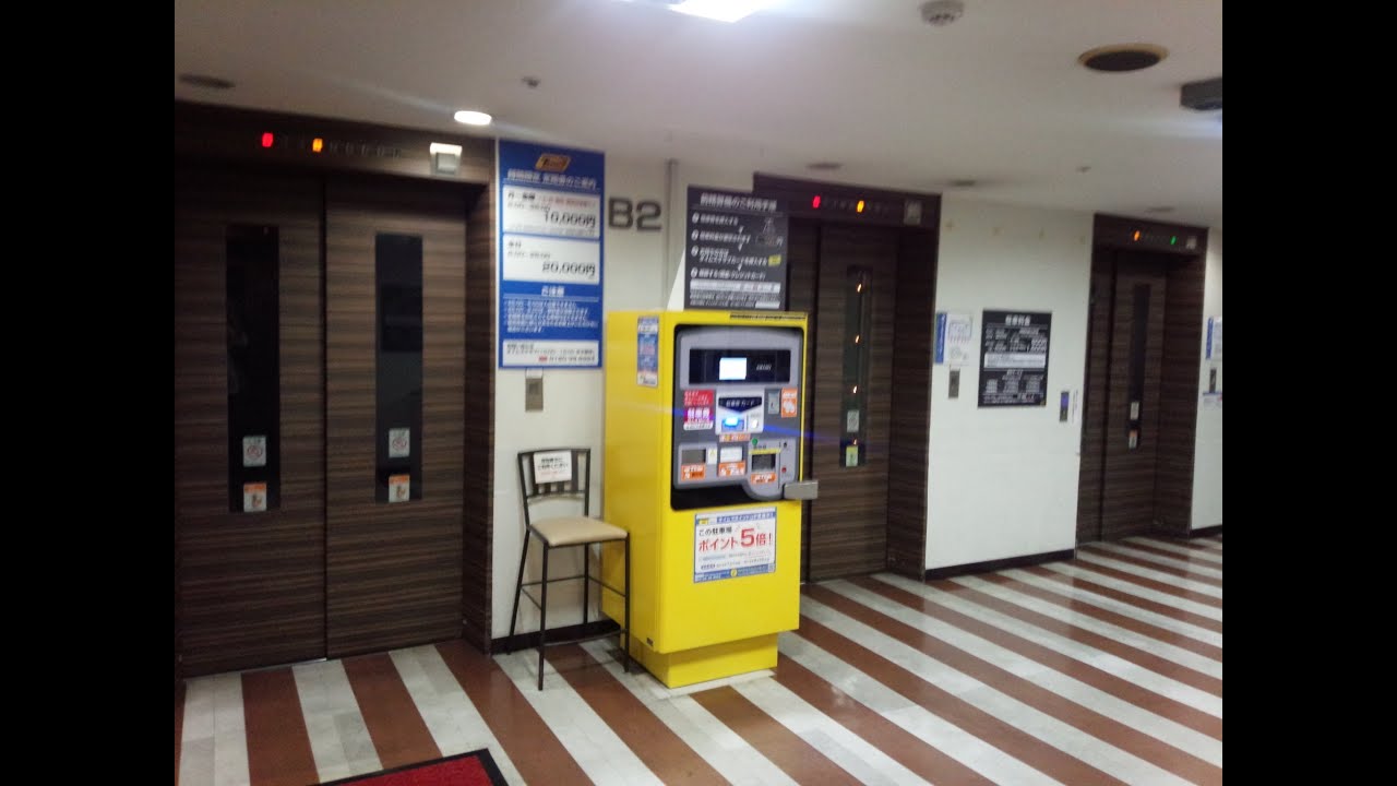 【3方向撮影】東芝エレベーター イオン新浦安店 シースルー側