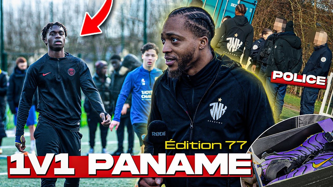 On a trouv&eacute; LE MEILLEUR LATERAL DE PARIS ? LA POLICE D&Eacute;BARQUE 🚨🤯 (1V1 pour la Mercurial de Mbapp&eacute;)