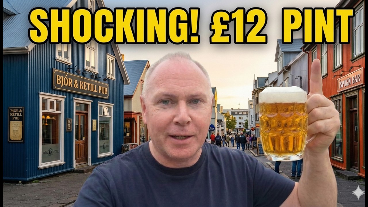 Drinking Alone CRAZY Prices REYKJAVIK Iceland...