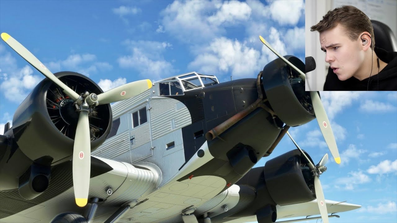 MSFS2020 Has A NEW PLANE - Microsoft's Own JU52 ADDON