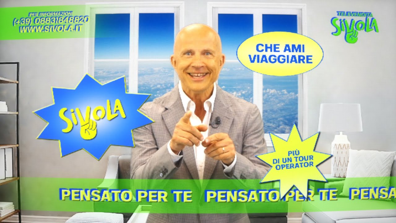 Giorgio Mastrota x SiVola: Una televendita MONDIALE