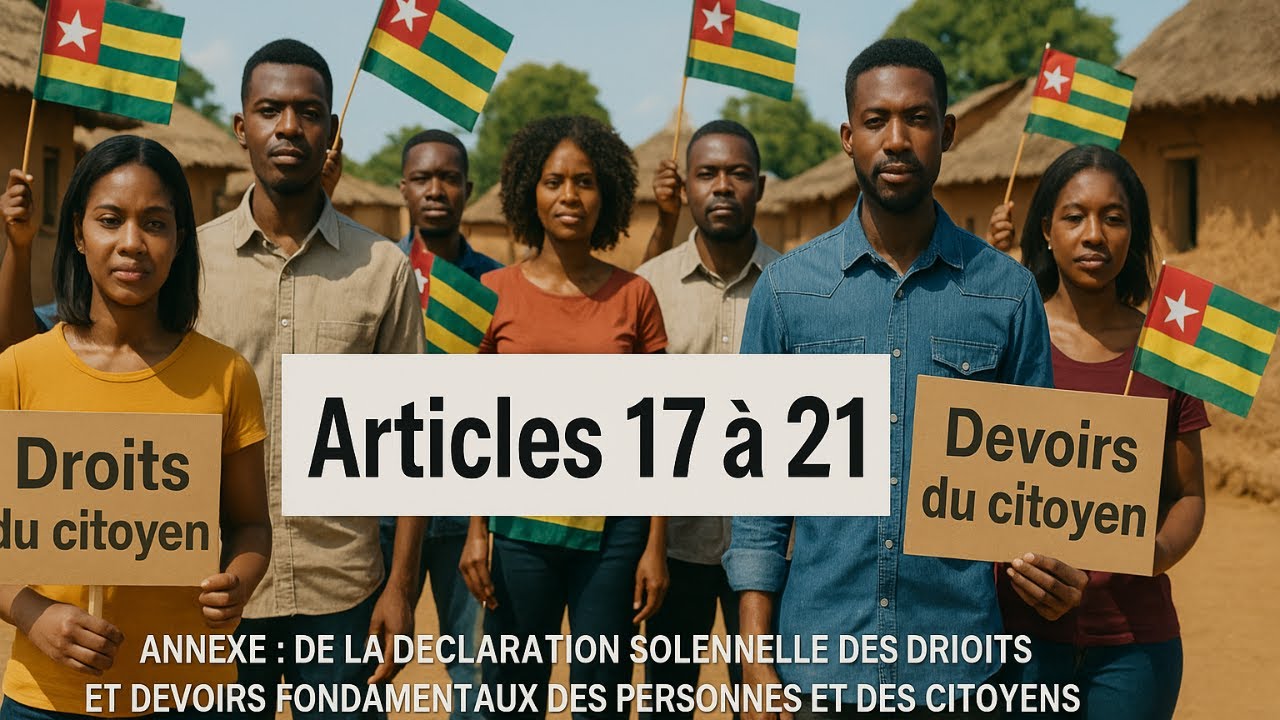 Santé, Travail, Culture : tes droits au [Togo]