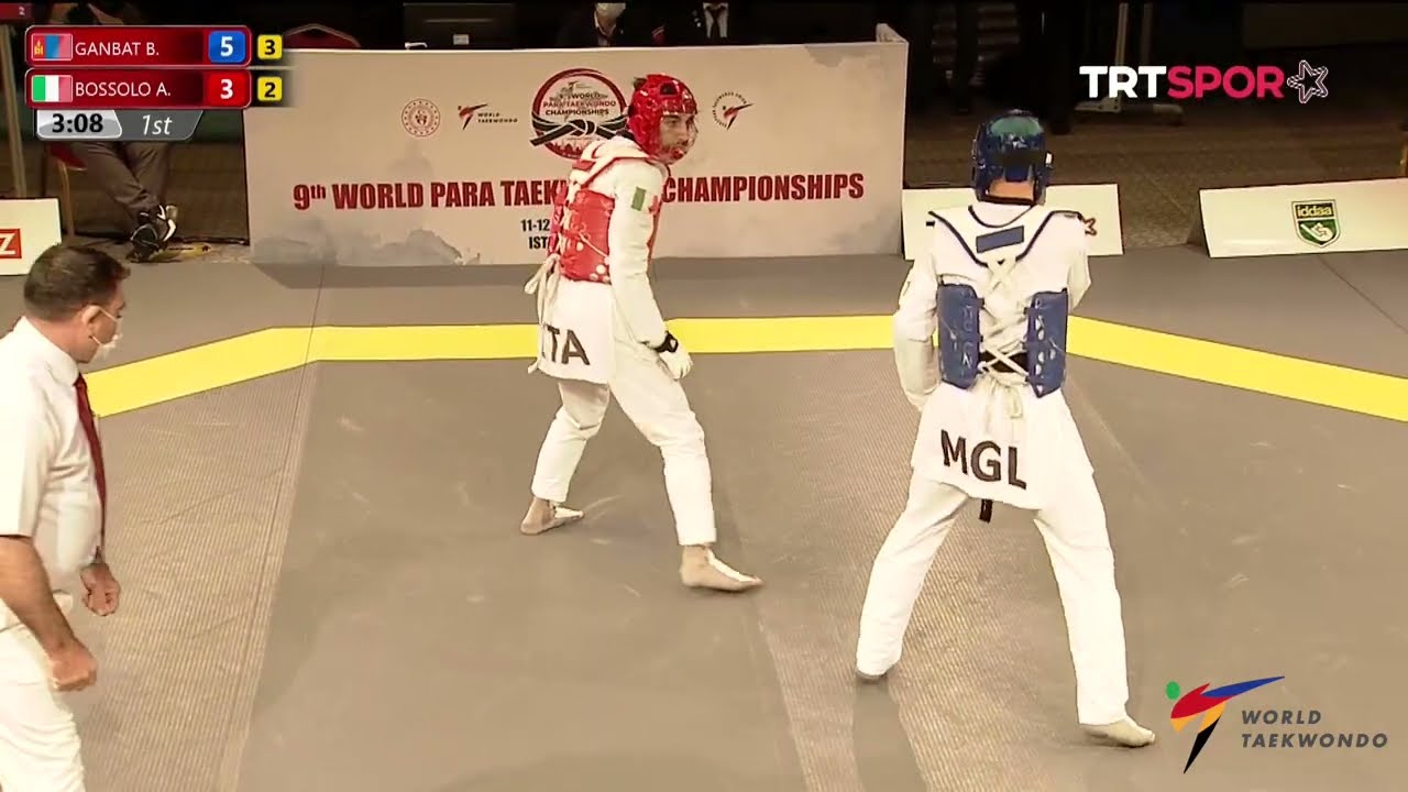 Final K44 M 63kg BOSSOLO A  ITA GANBAT B  MGL