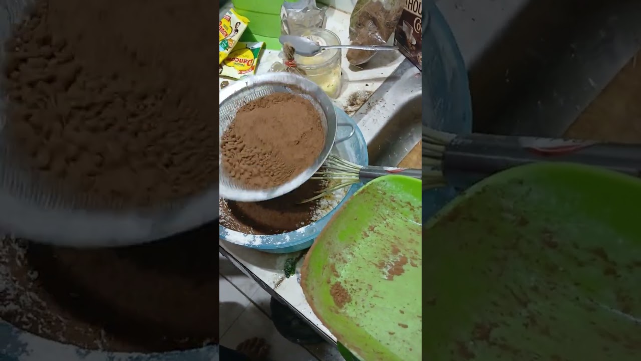 Cara membuat blackforest tahap 1