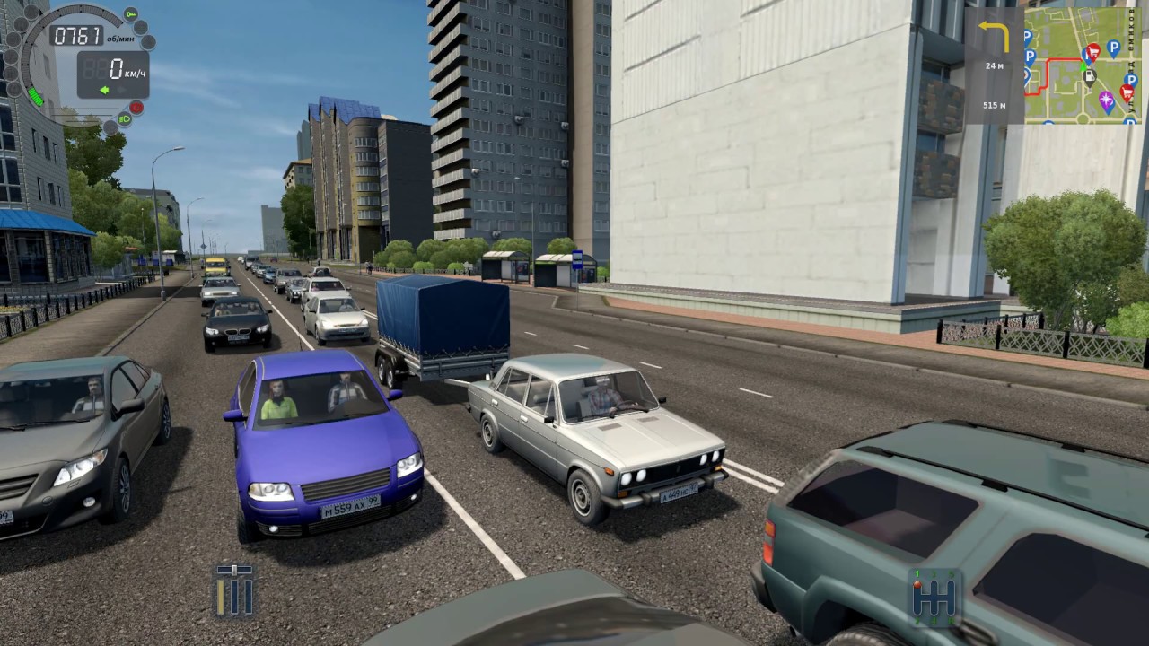 City Car Driving – CarGo | Малогабаритные грузоперевозки | ВАЗ 2106 | gameplay =031=