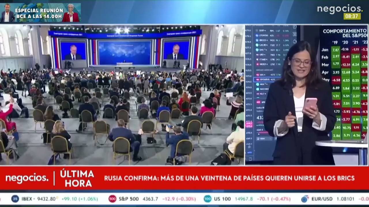 Rusia confirma: m&aacute;s de una veintena de pa&iacute;ses quiere unirse a los BRICS