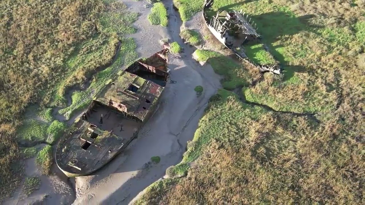 Fleetwood Boat Graveyard, Lancashire