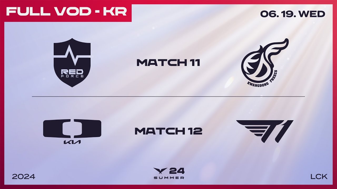 NS vs KDF - DK vs T1 | 2024 LCK 서머 스플릿