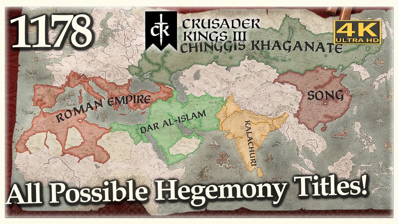 All Hegemonies are Established STRAIGHT AWAY | CK3 Timelapse 1178 Start Date | Crusader Kings III