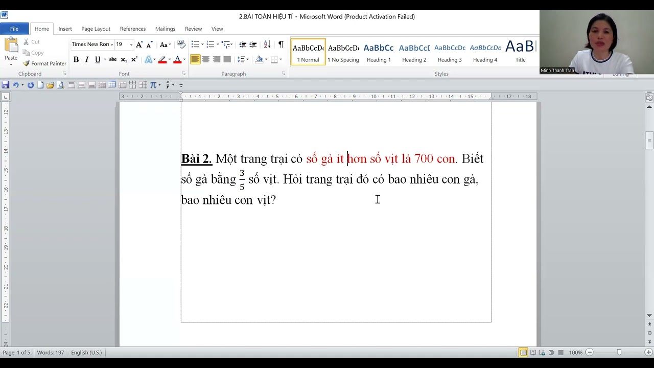 TOÁN LỚP 5/ GIẢI TOÁN HIỆU - TỈ/ CỰC DỄ HIỂU