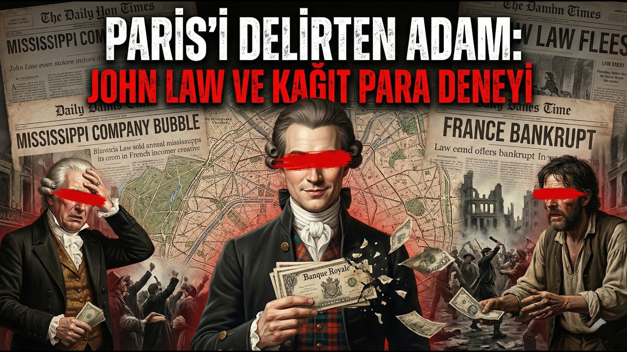 Paris'i Delirten Adam: John Law ve Kağıt Para Deneyi