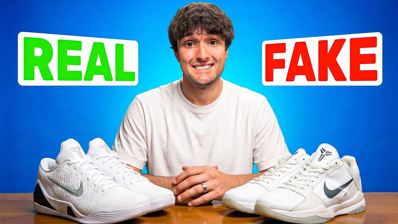 Я купил настоящие и поддельные Kobe 9 Halos &mdash; пришлось выбрать оригинал, чтобы оставить их себе