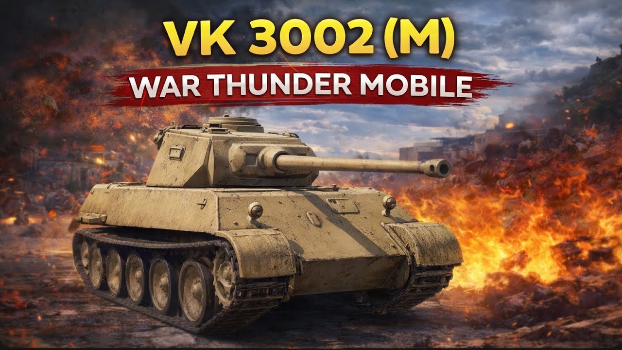 	This Tank Is INSANE… VK 3002 (M) | War Thunder Mobile