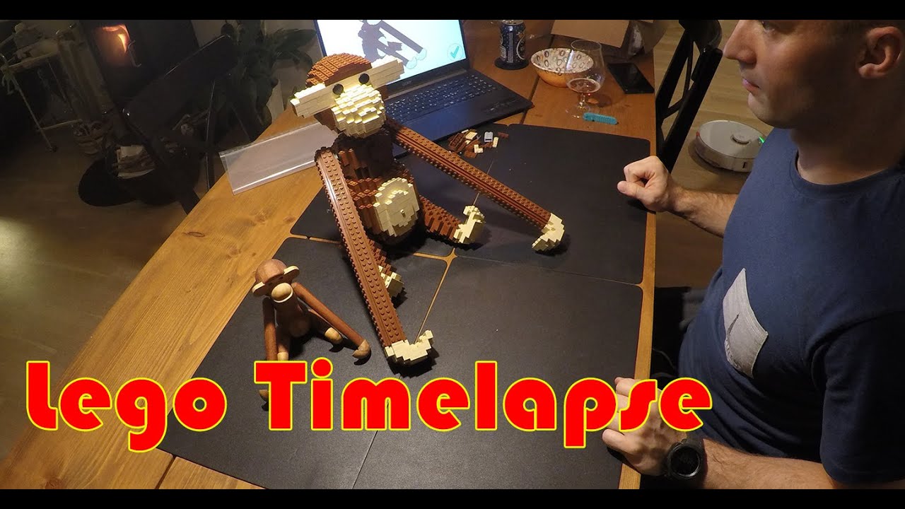 Kay Bojesen Monkey Lego Timelapse